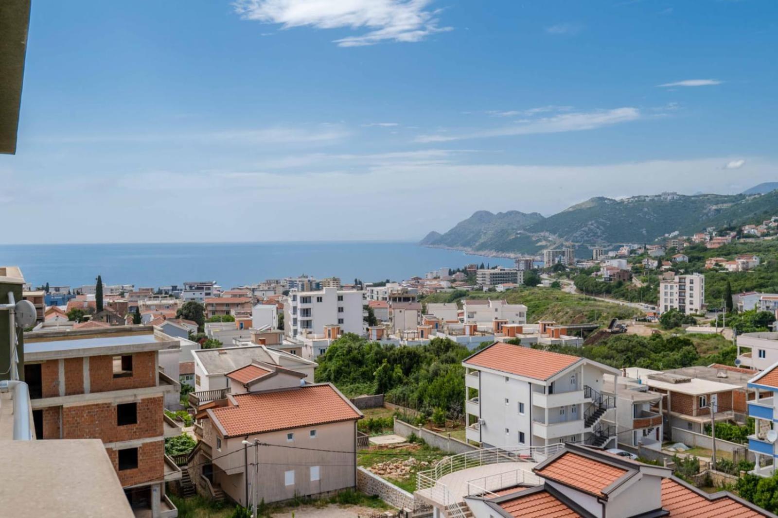 3bd Marovici 180' View Apt Bar Esterno foto